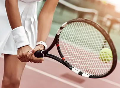 GPS-guided field marking robot for tennis