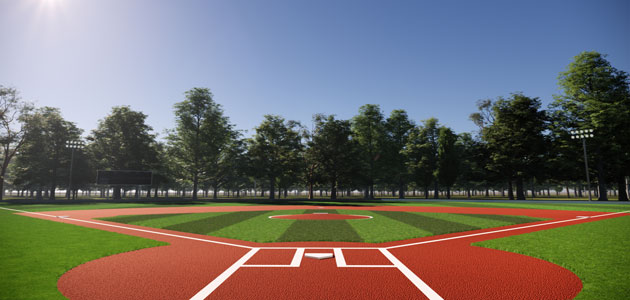 Baseball Field Robot Raking Autonomous Field Marking Robots