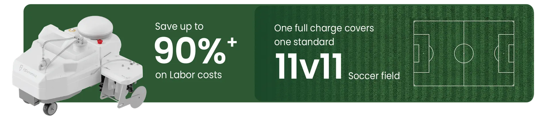 Minimize costs with field painting robot FJD PaintMaster Mini by USSC Minimize costs with field painting robot FJD PaintMaster Mini by USSC