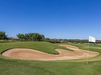 robotic sports mowing for golf