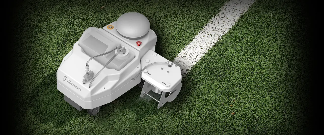 Self-driving line painter robot FJD PaintMaster Mini